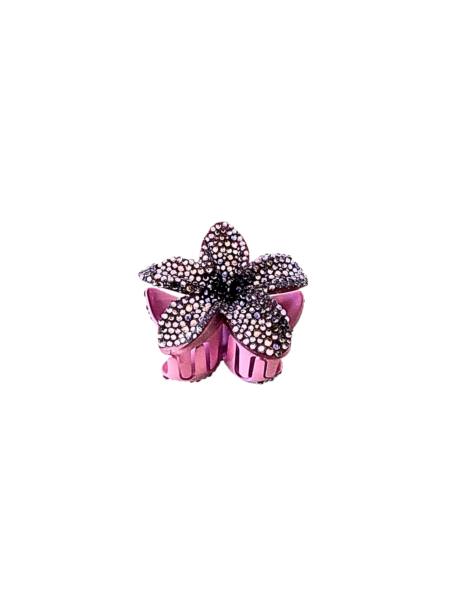 Orchid Lavender Island Bloom Claw Clip
