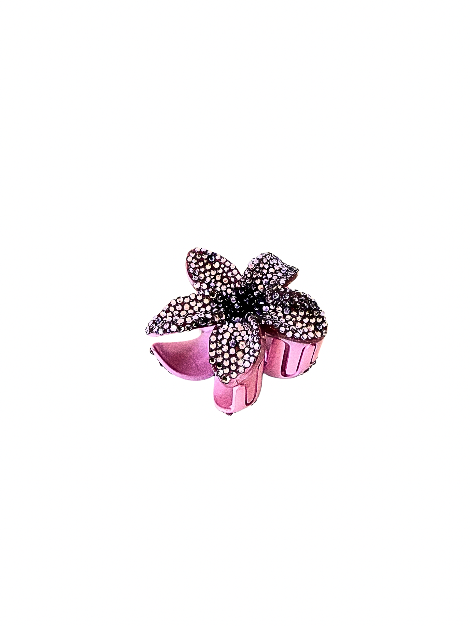 Orchid Lavender Island Bloom Claw Clip
